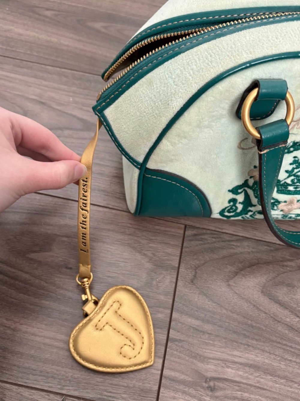 Y2K Juicy Couture Mint Bowler Bag - Picture 6 of 10